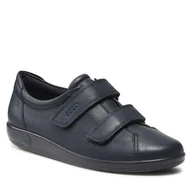 Półbuty damskie - Ecco Półbuty Soft 2.0 20651301038 Marine - miniaturka - grafika 1