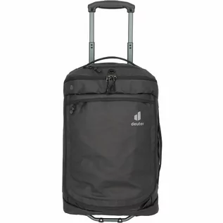 Torby podróżne - Deuter Aviant Torba podróżna na 2 kółka 55 cm black - grafika 1