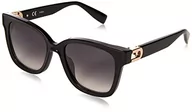 Okulary przeciwsłoneczne - Furla Unisex SFU597 okulary przeciwsłoneczne, czarne, rozmiar 53, czarny, 53 - miniaturka - grafika 1