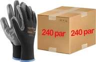 Rękawice robocze - Ogrifox Rękawice robocze / Czarne / OX-NITRICAR_BS - 240 Par 8 - M - miniaturka - grafika 1