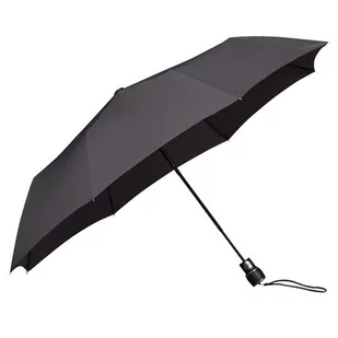 Automatyczna składana klasyczna parasolka szara, otwierana jednym przyciskiem - Parasole - miniaturka - grafika 1