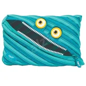 Plecaki - Zipit wildings Jumbo Pencil Case, niebieski ZTMJ-WD-CRE - miniaturka - grafika 1