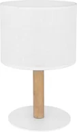 Lampy stojące - TK Lighting Lampa stołowa Deva 5217 nowoczesna oprawa w kolorze białym 5217 - miniaturka - grafika 1