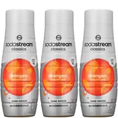 Syropy i koncentraty owocowe - 3x SYROP SODA STREAM POMARAŃCZA BEZ CUKRU 440ML KONCENTRAT DO SATURATORA - miniaturka - grafika 1