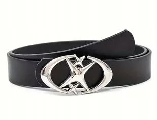 Pasek W Stylu Y2K Z Gwiazdkami Gwiazdki Diamenciki Stars prezent - Paski - miniaturka - grafika 1