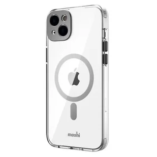 Etui MOSHI iGlaze MagSafe do iPhone 14 Plus Przezroczysto-czarny - Etui i futerały do telefonów - miniaturka - grafika 1