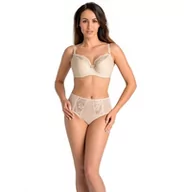 Biustonosze - Biustonosz półusztywniany semi-soft Estel beżowy, Teyli - miniaturka - grafika 1