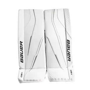 Parkany bramkarskie Bauer GSX White Junior L - Hokej - miniaturka - grafika 1