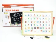 Zabawki interaktywne dla dzieci - Tablica magnetyczna w drewnianej ramie - miniaturka - grafika 1