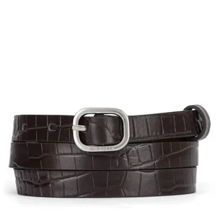 Pasek Gino Rossi BLYL23006 Brązowy - Paski - miniaturka - grafika 1