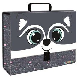 Teczka A4 Z Rączką Racoon - Teczki i skoroszyty - miniaturka - grafika 1