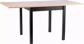 Stoły - STÓŁ FLIP DĄB ARTISAN / CZARNY 60120X80 - miniaturka - grafika 1