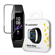 Akcesoria do smartwatchy - Wozinsky Watch Glass hybrydowe szkło do Samsung Galaxy Fit 2 czarny - miniaturka - grafika 1