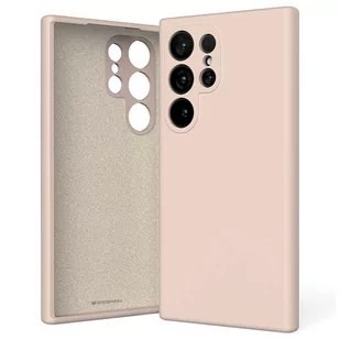 Mercury Silicone Sam S24 Ultra S928 różowo-piaskowy/pink sand - Etui i futerały do telefonów - miniaturka - grafika 2