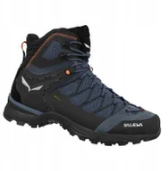 Buty trekkingowe męskie - Buty trekkingowe wysokie Salewa Mountain Trainer Lite Mid GTX - java blue/black - miniaturka - grafika 1