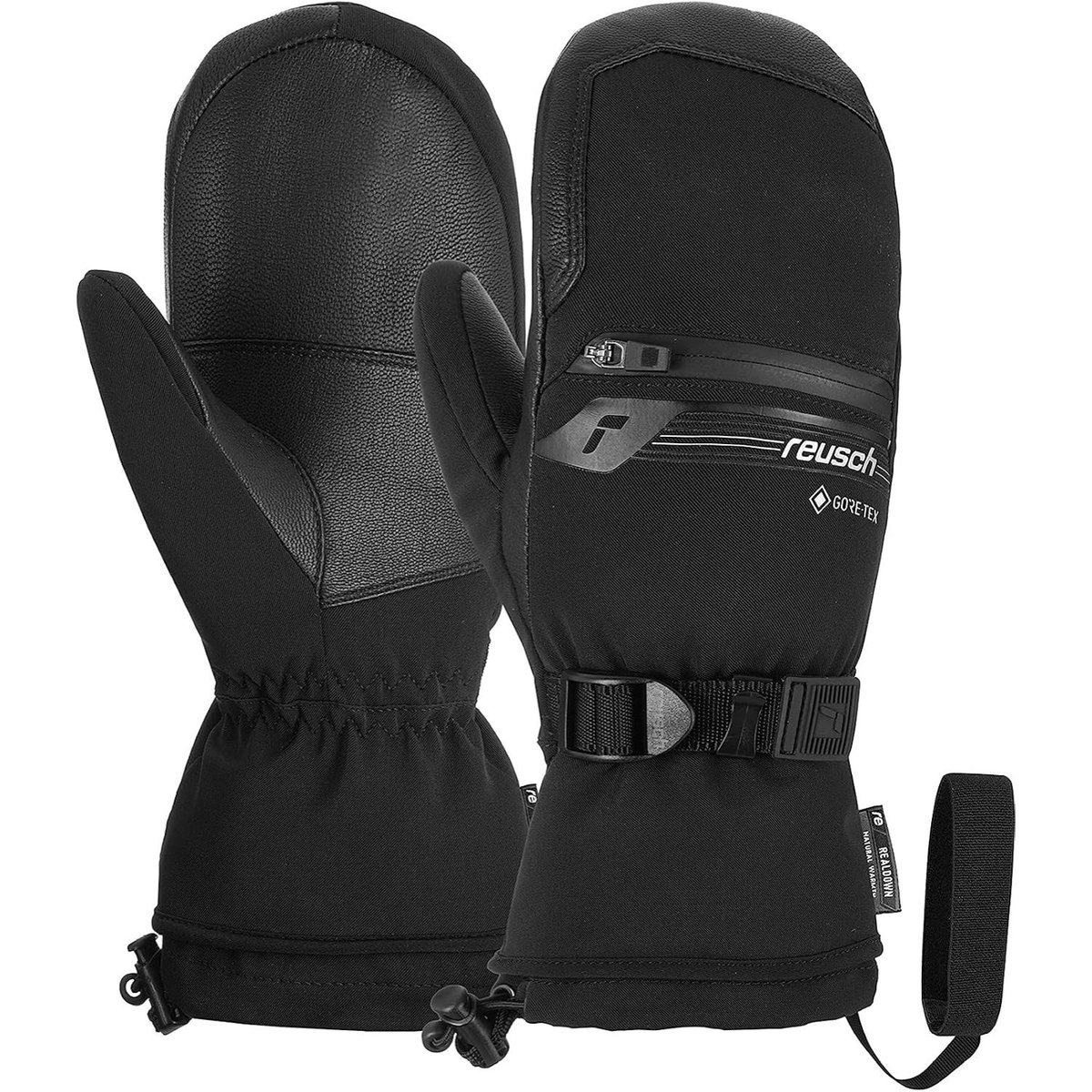 Rękawice juniorskie Reusch Donw Spirit Gore-Tec Mitten narciarskie snowboardowe jednopalczaste -L