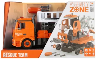 Auto Do Skręcania MEGA CREATIVE Podnośnik z Akcesoriami 36x22x13 - Samochody i pojazdy dla dzieci - miniaturka - grafika 1