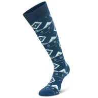 Skarpetki męskie - Damskie skarpety Dare 2b Womens Printed Ski Socks Rozmiar skarpet: 39-42 / Kolor: niebieski - miniaturka - grafika 1