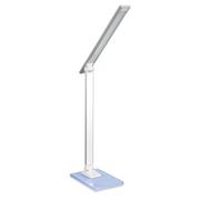 Lampy stojące - Platinet Lampka biurkowa LED 6W z podświetlaną podstawą szklaną RGB PDLX14S - miniaturka - grafika 1