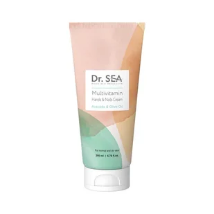 Dr.Sea  Multiwitaminowo-odżywczy krem do rąk i paznokci z awokado i oliwką 200ml - Kremy i maski do rąk - miniaturka - grafika 1