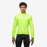 Kurtki rowerowe - Wiatrówka rowerowa szosowa Van Rysel Racer Ultralight długi rękaw - miniaturka - grafika 1