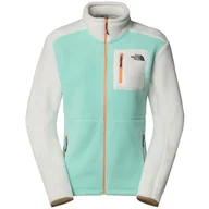 Kurtki i kamizelki sportowe damskie - Kurtka damska The North Face W Yumiori Full Zip Rozmiar: M / Kolor: biały/zielony - miniaturka - grafika 1