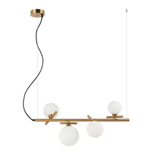 Reverso lampa wisząca 4-punktowa mosiądz PND-5622-4-BRO-W - Lampy sufitowe - miniaturka - grafika 1