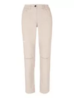 Spodnie sportowe damskie - Salewa Spodnie funkcyjne w kolorze kremowym - miniaturka - grafika 1