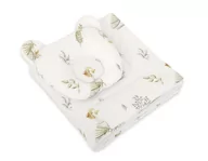 Kołdry i poduszki dla dzieci - Kołderka z wypełnieniem i poduszka profilowana Miś - zestaw 2cz. - Gooses - miniaturka - grafika 1