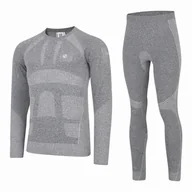 Bielizna sportowa męska - Zestaw męski Dare 2b In The zone II Base Layer Set Rozmiar: XL-XXL / Kolor: jasnoszary - miniaturka - grafika 1