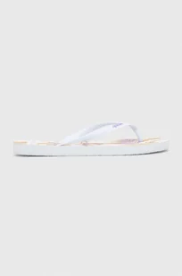 Rip Curl japonki damskie kolor biały na płaskim obcasie - Klapki i japonki damskie - miniaturka - grafika 1