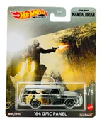 Samochody i pojazdy dla dzieci - HOT WHEELS PREMIUM POP CULTURE STAR WARS MANDALORIAN '64 GMC PANEL 4/5 HKC94 - miniaturka - grafika 1