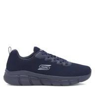 Sneakersy męskie - Sneakersy Skechers BOBS B FLEX 118106 NVY Granatowy - miniaturka - grafika 1