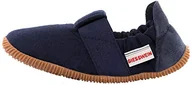 Kapcie damskie - GIESSWEIN Unisex dziecięce buty Söll – Slim Fit niskie kapcie, niebieski - Blau Dunkelblau 548 - 26 EU - miniaturka - grafika 1