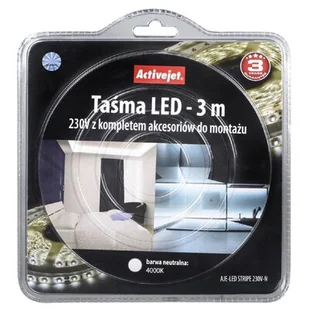 ACTIVEJET Taśma LED ACTIVEJET AJE-LED STRIPE 3m - Taśmy LED - miniaturka - grafika 1