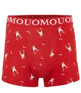 Majtki męskie - Bokserki świąteczne z Mikołajem męskie święta Prezent-XXL - miniaturka - grafika 1