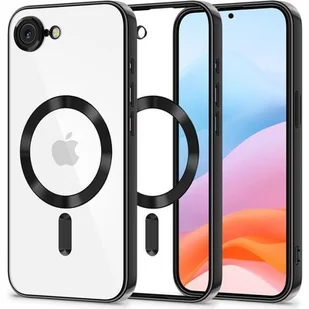 Etui TECH-PROTECT MagFlex MagSafe do Apple iPhone 16e Przezroczysto-czarny - Etui i futerały do telefonów - miniaturka - grafika 1