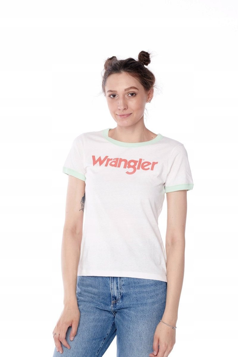 WRANGLER RETRO KABEL TEE ROSEWATER W716SEVLF S