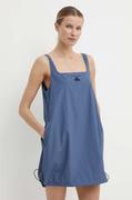 Sukienki - adidas sukienka kolor niebieski mini prosta IS0670 - miniaturka - grafika 1