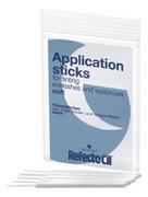 Pędzle do makijażu - RefectoCil Soft Application Sticks Pałeczi Aplikacyjne Białe Miękkie 10 Sztuk - miniaturka - grafika 1
