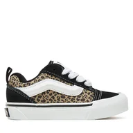 Buty dla dziewczynek - Tenisówki Vans Knu Skool VN000EB9YY61 Czarny - miniaturka - grafika 1