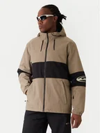 Kurtki narciarskie - Quiksilver Kurtka snowboardowa Hight In The Hood JK EQYTJ03517 Brązowy Relaxed Fit - miniaturka - grafika 1
