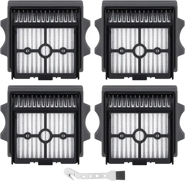 4-pak wymiennych filtrów HEPA do odkurzacza Tineco Floor One S6/S7/S9/S5
