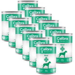 Calibra Veterinary Diets Dog Renal 12x400g - Mokra karma dla psów - miniaturka - grafika 1