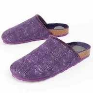 Klapki i japonki damskie - Montevita Zatka? Willz2 Fioletowy - miniaturka - grafika 1