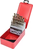 Wiertła - KS TOOLS HSS-G Co5 Zest wiertel spiralnych w opak z blachy stalowej, - miniaturka - grafika 1