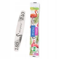 Akcesoria do paznokci - Pilnik do Paznokci ELIPSA 180/240 Aba Group Flaming SLIM w Folii - miniaturka - grafika 1