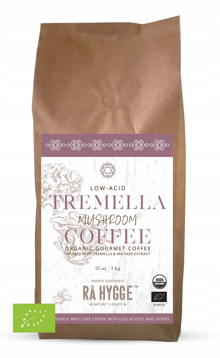 Bio Kawa Tremella Beauty z maitake i tremella ziarnista kawa 1kg Ra Hygge