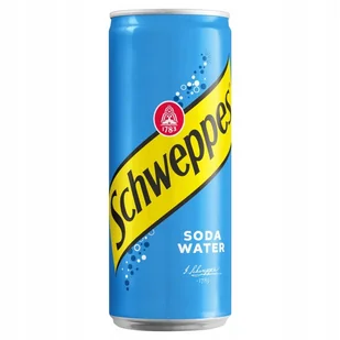 Schweppes Soda Water napój gazowany 330 ml - Napoje gazowane - miniaturka - grafika 1