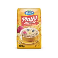 Płatki śniadaniowe i musli - Melvit Płatki Owsiane Błyskawiczne 400g - miniaturka - grafika 1